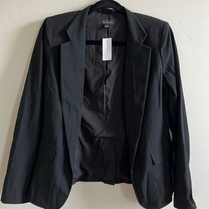 Ann Taylor black blazer NWT